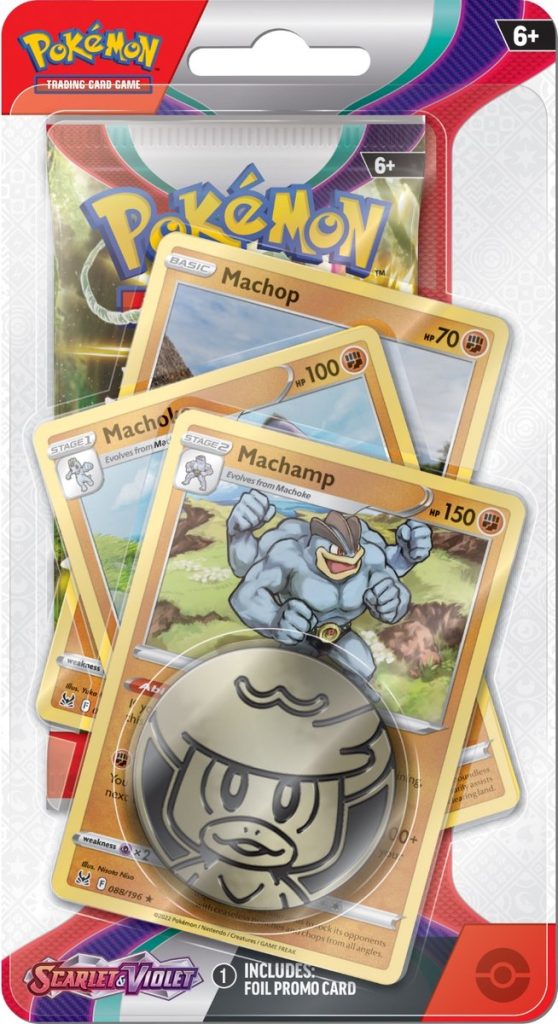 Pokémon SV2 Scarlet & Violet PREMIUM Checklane Blister Machamp